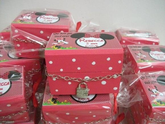 Bau Minnie Vermelha