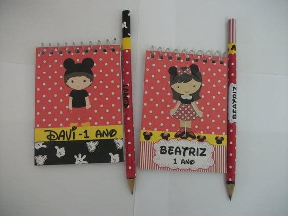 Bloquinhos Mickey e Minie