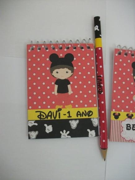 Bloquinhos Mickey e Minie