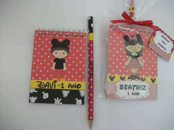 Bloquinhos Mickey e Minie