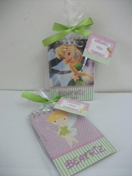Bloquinhos Tinker Bell e Peter Pan