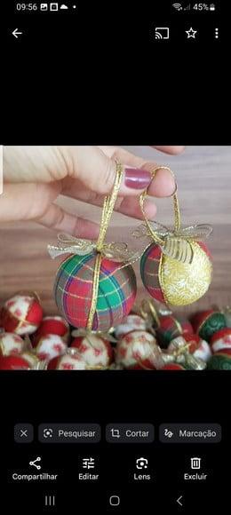 Bolas de Natal em Patchwork Kit 20