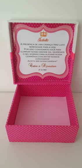 Caixa convite Daminha