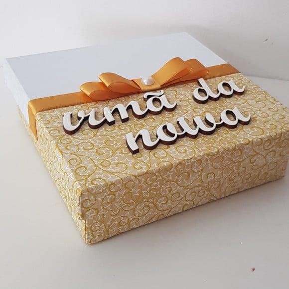 Caixa convite Irmã da noiva