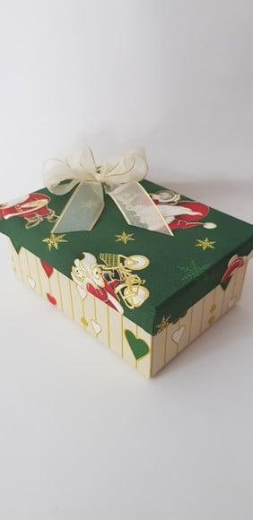 Caixa decorada natal