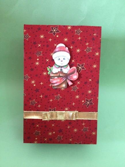 Caixa Decorada Natal