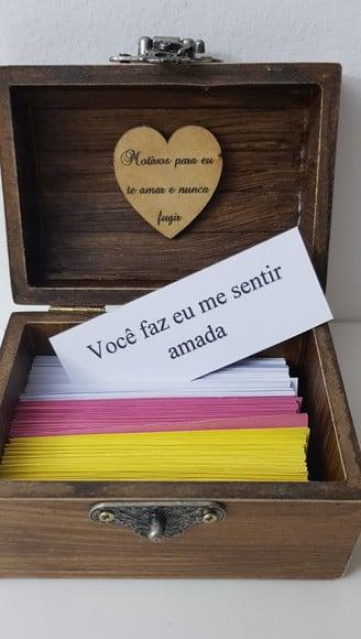 Caixa Presente Dia Namorados
