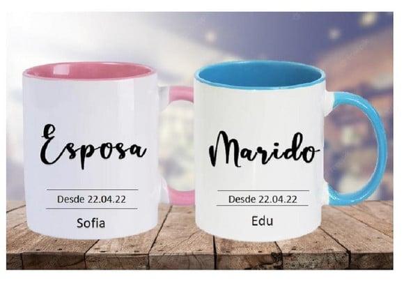 Canecas Esposa E Marido