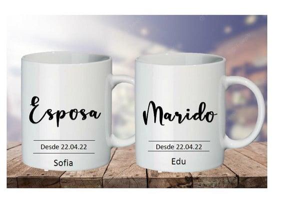 Canecas Esposa E Marido