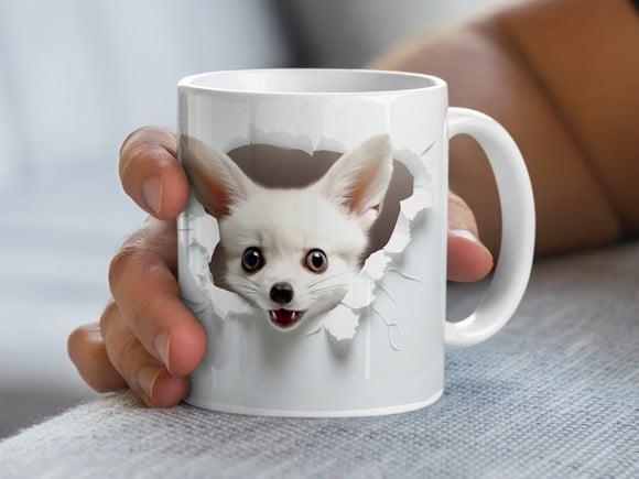 Canecas Impressão 3d Bichinhos