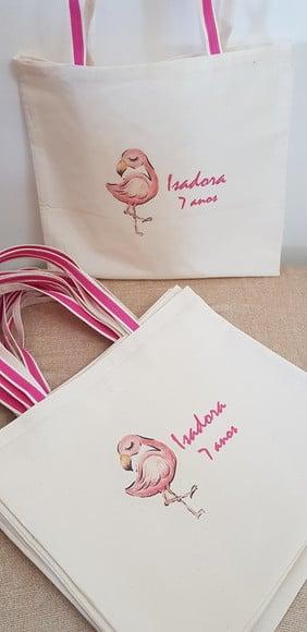 Eco Bag Flamingos