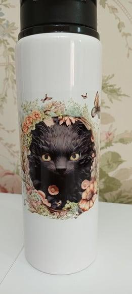 Garrafa Squeeze Alumínio Esmaltada Personalizada