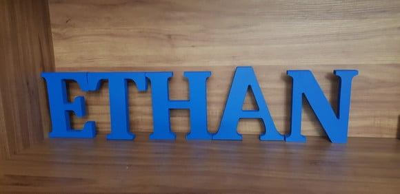 Letras em madeira MDF