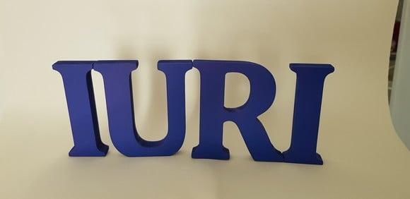 Letras em madeira MDF
