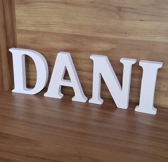 Letras em madeira MDF
