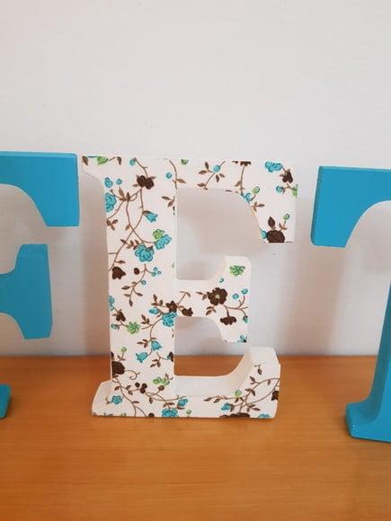 Letras em madeira MDF