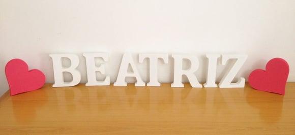 Letras em madeira MDF