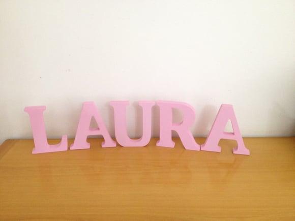 Letras em madeira MDF