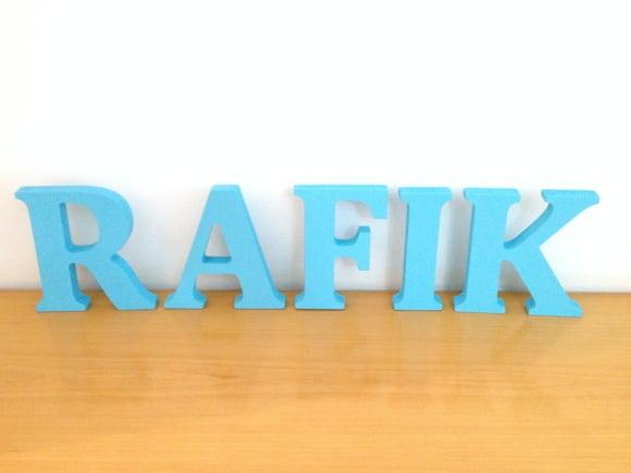 Letras em madeira MDF