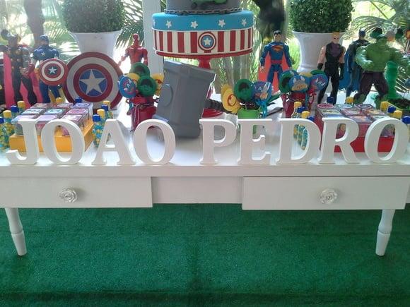 Letras em madeira MDF