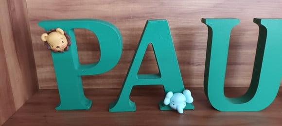 Letras em Madeira mdf