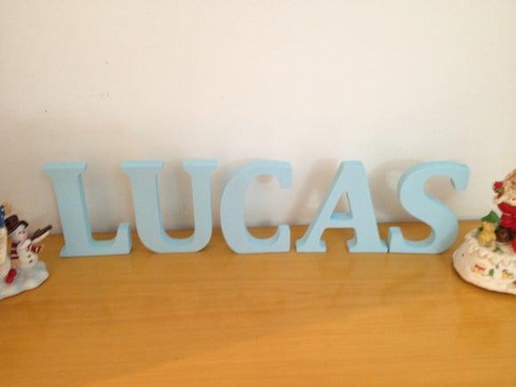 Letras em Madeira mdf