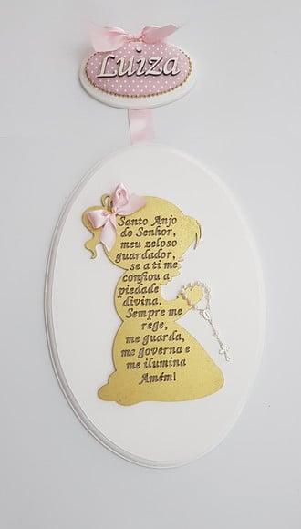 Quadro maternidade Oval