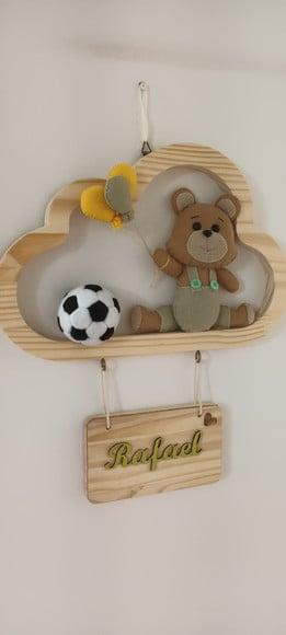Quadro Nicho Nuvem Maternidade Urso