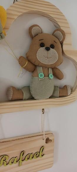 Quadro Nicho Nuvem Maternidade Urso