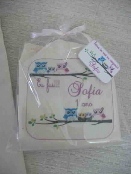 Sacolinha Corujinhas