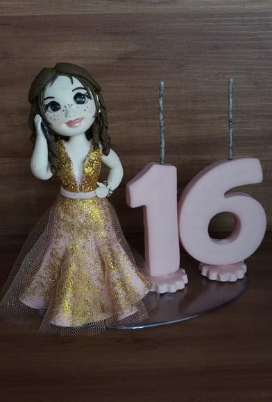 Topo de Bolo 16 Anos