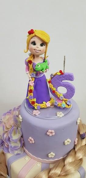 Topo de Bolo 6 Anos Princesa