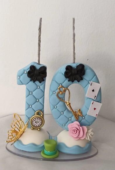 Vela 10 Anos Alice