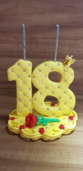 Vela 18 Anos Princesa e a Fera