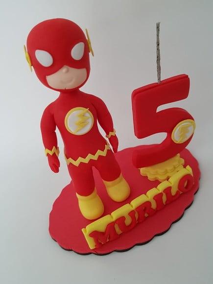 Vela 5 Anos Super Heroi