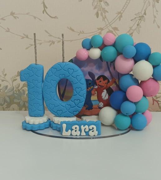 Vela Lillo e Stitch 10 Anos