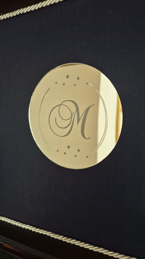 Caixa casamento Toalete personalizada
