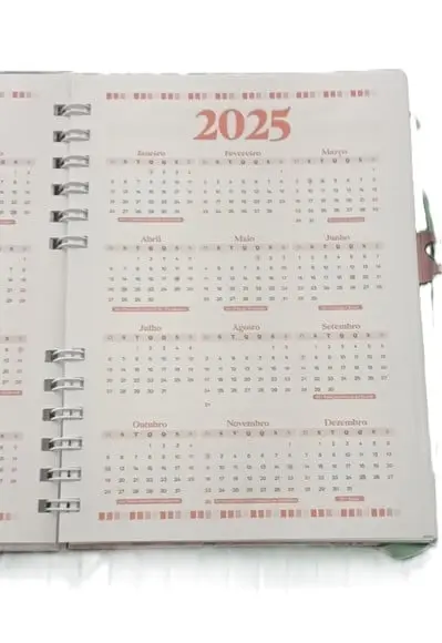 Agenda Pessoal 2025 Personalizada