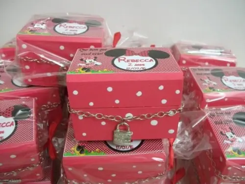 Bau Minnie Vermelha