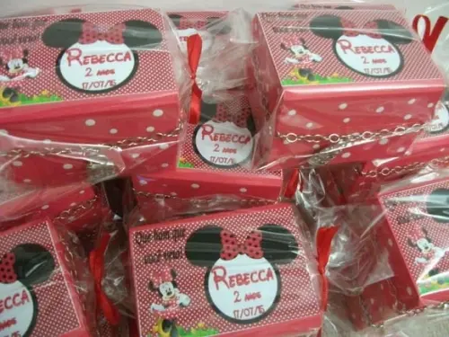 Bau Minnie Vermelha