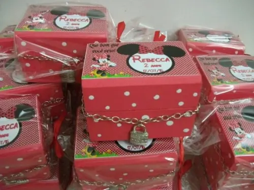 Bau Minnie Vermelha