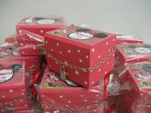 Bau Minnie Vermelha