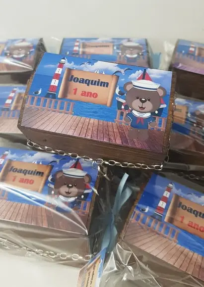 Bau Ursinho Marinheiro