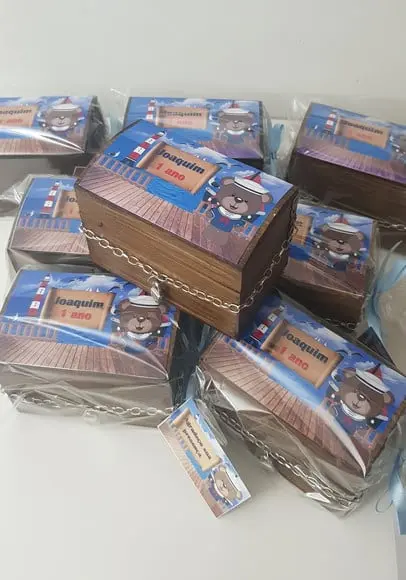 Bau Ursinho Marinheiro