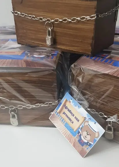 Bau Ursinho Marinheiro