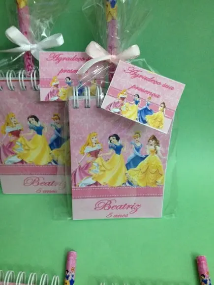 Bloquinhos Princesas e Principes