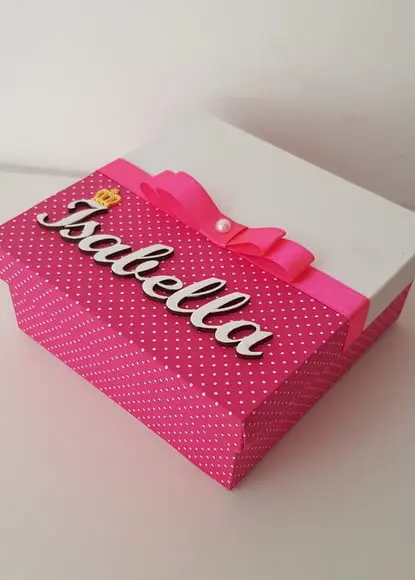 Caixa convite Daminha