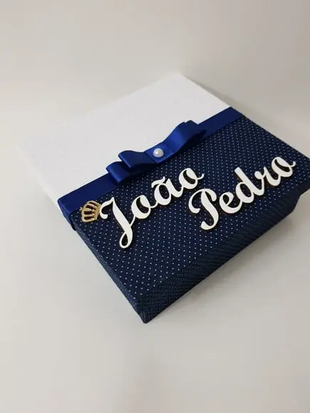 Caixa convite Pajem
