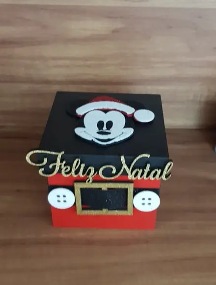 Caixa Natal Mickey