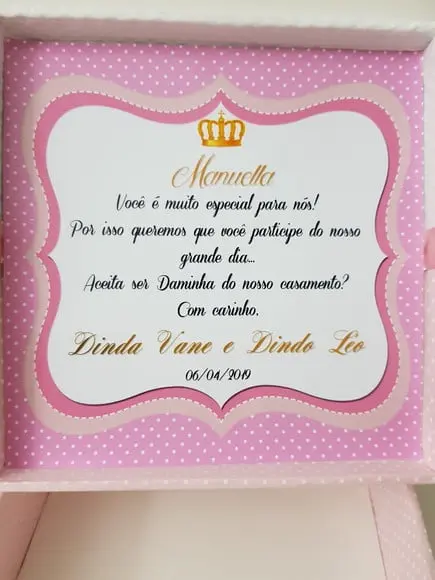 Caixa para Daminha